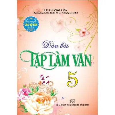 Sách - Dàn Bài Tập Làm Văn Lớp 5 - Dùng Chung Các Bộ SGK Hiện Hành - Hồng Ân
