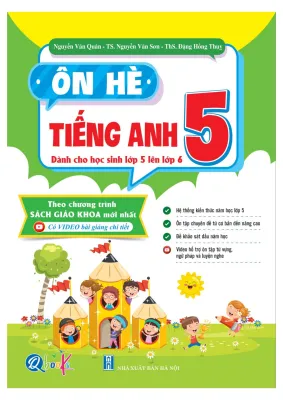 Combo Bộ 3 Cuốn Sách Ôn Hè (Toán + Tiếng Việt + Tiếng Anh) - Dành Cho Học Sinh Lớp 5 Lên Lớp 6- Theo Chương Trình SGK Mới Nhất