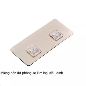 Miếng Dán Tường Dự Phòng Thay Thế Chữ U - Chữ A Cho Kệ Tam Giác Kệ Chữ Nhật Kệ Góc Kệ Ngang Kệ Nhựa Nhà Tắm Giá Treo Đồ Kệ Remote - Miếng Dán Chữ U - A Treo Khay Đa Năng