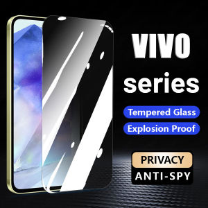 For VIVO Y22 Y22s Y27 Y30 Y30i Y50 Y35 Y36 4G 5G Y27s Y52 Y72 Y55 Y75 Y71 Y73 Y76 Y17s Y77 Y81 Y81i Y91 Y91i Y95 Y91C Y1s Y93 Full Cover Privacy Tempered Glass Screen Protector Film