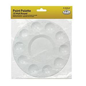 11 Grids 17cm/6.69" Tray Plastic Palettes Easy Cleaning Professional Art P