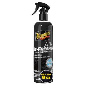 Meguiar’s G250708 Air Re-Fresher Odor Fighting Spray - Black Chrome Scent 8oz