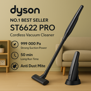 ST6622 Pro Wireless Vacuum Lightweight Cordless Vacuum Cleaner High Suction Power For House Vakum Rumah