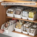 NIKANO A132- Storage Box ช่องเก็บของรุ่นตรง กล่อง จัดระเบียบ เก็บของ ใส่เครื่องปรุง อาหาร ของใช้ ห้องครัว เอกสาร ในครัว ถังลิ้นชัก ชั้นวางของ. 