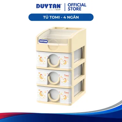 Tủ Tomi 4 Ngăn Duy Tân Nhỏ Gọn Tiện Lợi