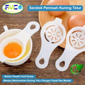 Sendok Pemisah Kuning Telur Alat Pemisah Telur Praktis Egg White Separator Pemisah Putih Telur