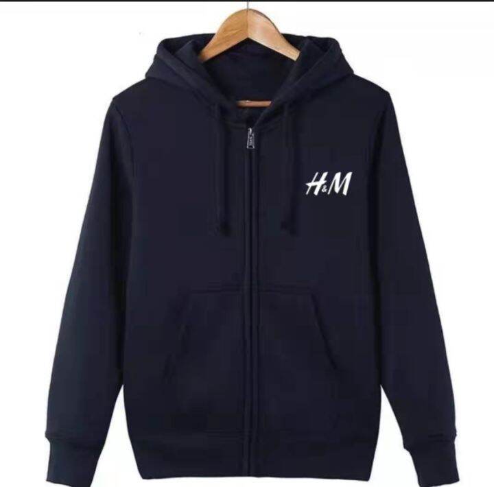 H M jacket hood with zipper unisex Lazada PH