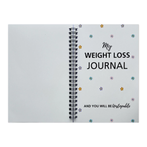 Weight Loss Journal Fitness Book Exercise Planner Weight Management Journal Pounds Lost & Body Measurement Notebook