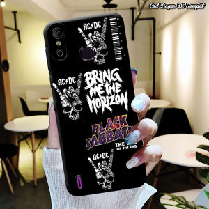 Softcase INFINIX SMART 4 Silikon PRO CAMERA TERBARU Fashion ACDC TERKEREN 3 Series Softcase Premium Gelombang - Cassing Hp - Murah Meriah - Bisa Untuk Pria dan Wanita Hotinga Happy case Anasuy Lasi Case  - Bisa COD