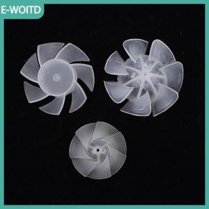 【E-WOITD】 1 PC 7 Blades nhựa Fan Blade bên ngoài đường kính 35mm 42mm 50mm 65mm nhựa làm mát Fan Blade cho máy sấy tóc