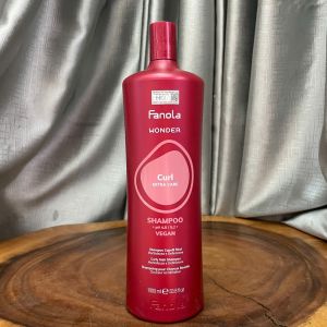 Combo dầu gội và hấp dầu dưỡng tóc xoăn Fanola Curly & Wavy 1000mlx2-LT