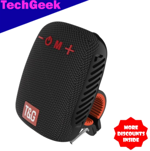 T&G TG-392 TWS Portable Wireless Bluetooth V5.3 Ultra Bass Sound IPX5 Waterproof Cycling Speaker Multi Function