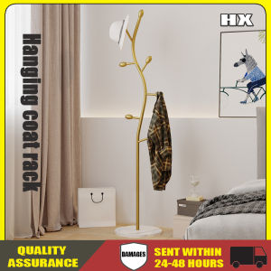 Marble S-shaped branch coat rack for living room home use simple coat rack bedroom floor hanging coat rack