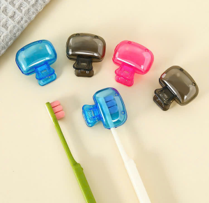 Nắp kẹp chống bụi bảo vệđầu bàn chải đánh răng tiện lợi nhiều màu sắc