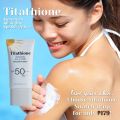 Titathione Sunscreen Spf 50+++/PA+++ Mineral/Physical Zinc Oxide, Titanium Dioxide Sunscreen for Face and Body. 