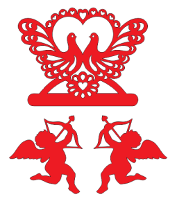 {FREESHIP MAX } CẶP HỒ ĐIỆP THIÊN THẦN trang trí backgruond cổng cưới