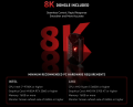 VXE MAD R Series เมาส์เกมมิ่งไร้สาย 8K น้ำหนักเบา แบตในตัว 30000DPI Sensor PAW3395/PAW3950 Standard. 