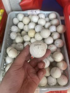 10 quả Bóng Golf Titleist Pro cũ chính hãng siêu đẹp giá chỉ từ 15k 1 quả