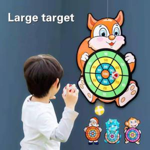 Cartoon Dart Soft Board for Kids/Sticky ball on Dart/Best Gift set for kids kid sport educational toy outdoor game birthday gift with free 3 ball儿童玩具飞镖盘靶动物粘球