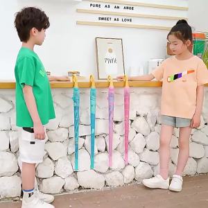 AE Vinyl sunscreen childrens double-layer umbrella for boys and girls cartoon semi-automatic waterproof princess umbrella for kindergarten students