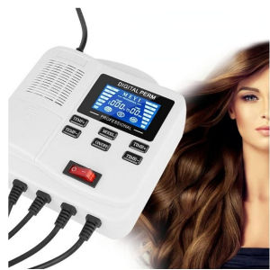 Small Portable Digital PTC Heating Hair Perm Machine with Hair Roller Styling Tool