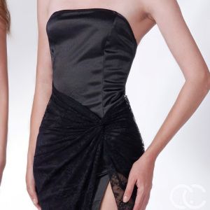 CALLIMG_COSTUME  เดรสเกาะอกช่วงล่างเป็นลูกไม้ สวยน่ารักมากค่ะ ใส่ออกงาน หรือใส่ไปทะเลก็ปังนะคะ Dress (CL521)