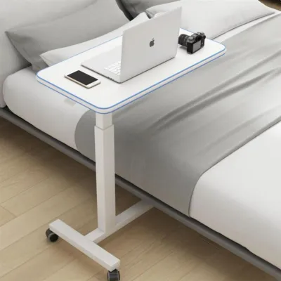 Bàn ăn uống để cạnh đầu giường ghế Sofa Nâng hạ chiều cao và xoay 360 độ cho người dưỡng bệnh 103-104