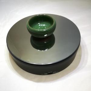 Rotating Display Stand 18.5cm for 1kg with PVC Mirror Tray 360 Spin Electric Photographic Props 090