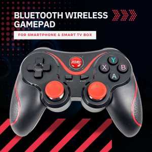 COD Terios Bluetooth Wireless Gamepad for Smartphone & Smart TV Box T3 / Gamepad Bluetooth Android Stik Gamepad Smart Tv Laptop Buat Main Bola Mobile Lagend Android