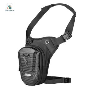 RZAHUAHU Motorcycle Leg Side Bag EVA Hard Shell Outdoor Waist Motorbike Packs