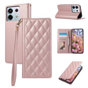 Magnetic Cards Solt Wallet Leather Flip Case for Xiaomi Redmi Note 14 Pro Plus 13 POCO X7 X6 5G 14T 13C Bag Stand Diamond Cover