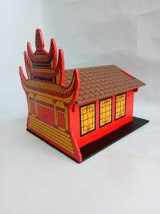 Maket Rumah Ibadah 3D Masjid Gereja Pura Wihara Klenteng Alat Peraga Edukasi TK PAUD Montessori Toys
