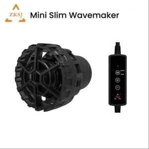 GREATLH ZKSJSlim Touch ControlFreshwater Saltwater 5/9W DC Aquarium Wavemaker Circulation Pump for Small Nano Coral Reef Fish Tank