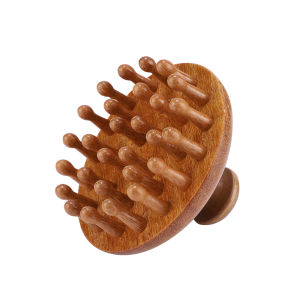 Sandalwood Massage Comb Dredge Meridian and Wood Scalp Massage Comb 28-tooth Comb Head Meridians Deep Massage Relax Scalp Hair Care