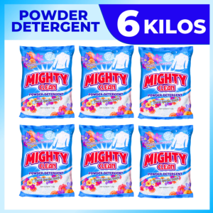 10 KILOS Mighty Clean Detergent Powder Detergent Premium 10 KILOGRAM SACK - JUMBO SACK RED 10 KGS