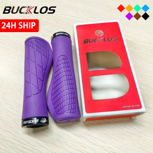 BUCKLOS Bike Handle Grip Waterproof Antislip Rubber Mtb Grips Handle Lightweight Bicycle Grip Cycling Parts