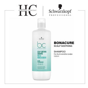 Schwarzkopf Bonacure Scalp Soothing Shampoo Gentle Sulphate-Free 1000ml For Sensitive Scalp