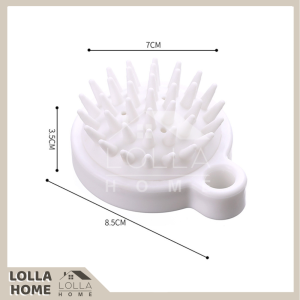 Japan Soft Silicone Brush Scalp Massaging Shampoo Brush Hair Head Body Brush Berus Kepala Silikon Hair Growth Berus Rambut Scalp Massage Scalp Brush Jepun lembut Silikon Berus kulit Kepala mengurut syampu