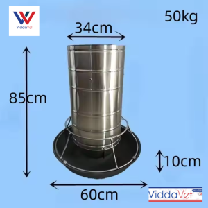15KGS TO 50kgs capacity Rotary Pig Feeder Automatic Pig Rotary Feeder For Piglet Automatic Feeder for pigs Farming