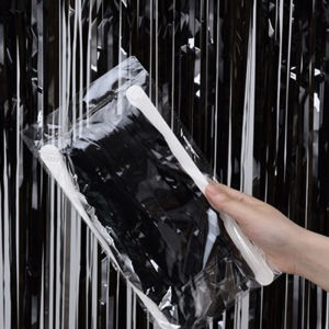 8Colors 2Meters Rain Silk foil curtainTinsel Curtain Party Supplies Birthday Decoration Happy Party