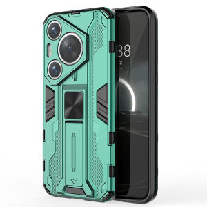 Casing For Huawei Pura 70 Pro + Pura70 Ultra 70Pro Pro+ 70Ultra 5G 2024 Phone Case Magnetic Car Holder Stand Kickstand Armor Shockproof TPU Bumper Hard Plastic Back Cover