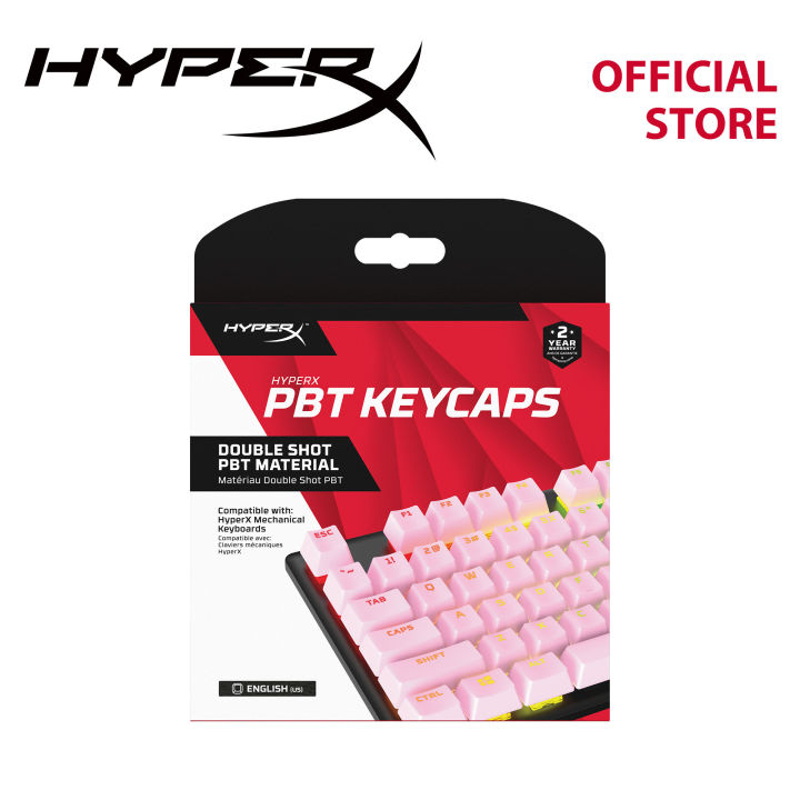 [US Layout] HyperX PBT Keycaps Full Key Set ชุดคีย์แคปแบบเต็ม คีย์แคป ...