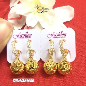 Khuyên Tai Dài Đính Đá Nhỏ T2056 T2057 T2058 T2059 Bền màu