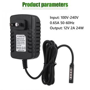 12V/2A Charger For Microsoft Surface 10.6 Rt Windows 8 Tablet Us Plug Power Adapter Charger