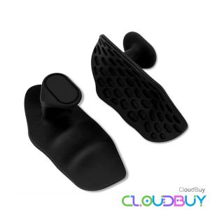 C.B. 1 Pair Silicone Weight Lifting Grips Anti-Slip Palm Protector Non-Slip Weightlifting Hand Grips