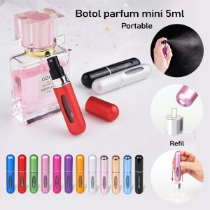 BOTOL PARFUM (Parfume) 5ml - Model Spray | Refill Mini Portable 5ml Atomizer Travel Size (Pocket Size) - Botol Spray Isi Ulang Praktis