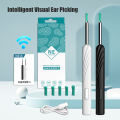 JBMBHC NE16 Earwax Cleaner with Light Camera 3.6mm Smart Rechargeable Visual Ear Pick Otoscope WIFI Wax Removal Tool for Android Apple. 