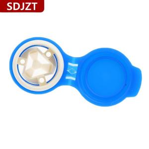 [COD] SDJZT ขวดซิลิโคนแบบมีจุกสำหรับเทนม2ชิ้นขวดเครื่องดื่มแบบแยก