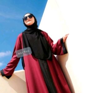 BAJU GAMIS ABAYA KOMBINASI WANITA DEWASA JUMBO // GAMIS ABAYA TURKEY  WANITA MUSLIM TERBARU
