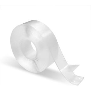 1/3/5M Transparent Reusable Double Sided Adhesive Nano Tape Traceless Multipurpose Removable Sticky Anti Slip Tape